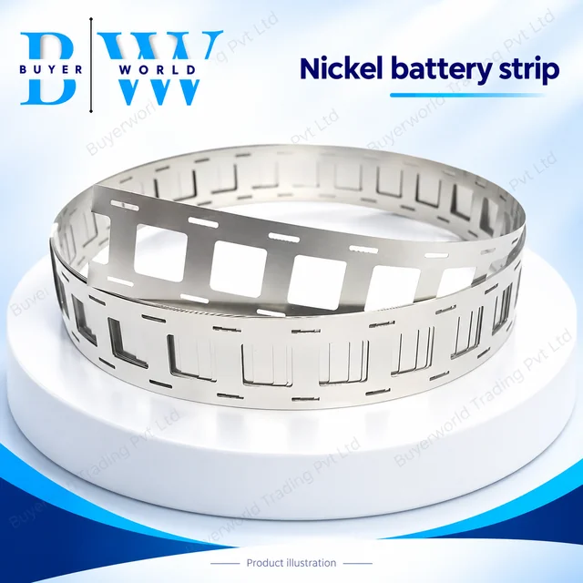 32650 2P W/O 0.12 mm — Nickel-Plated Strip