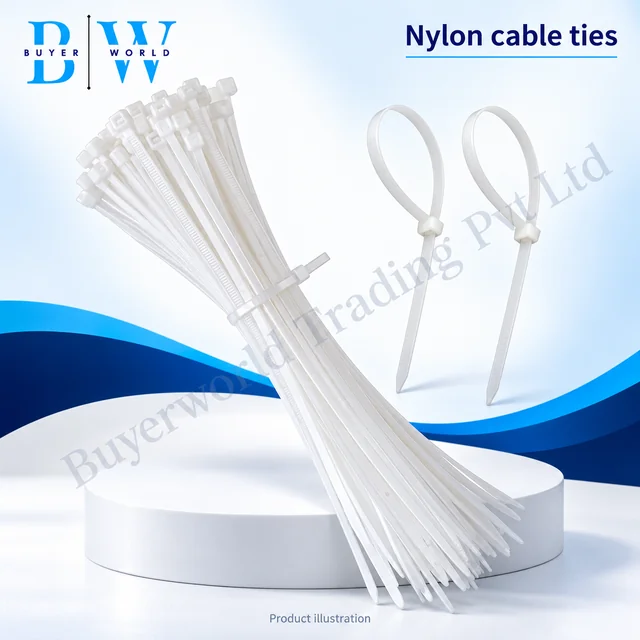 Extra Large pack of 100 pcs — Nylon Cable Ties