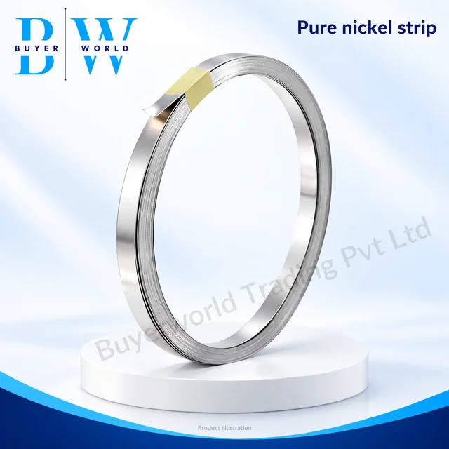 0.12 × 3 mm — Pure Nickel Strip
