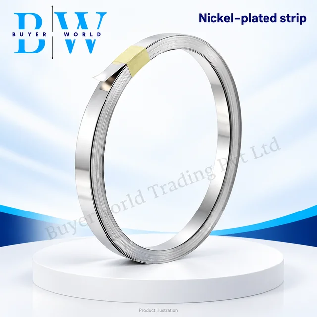 0.12 × 2 mm — Nickel-Plated Strip
