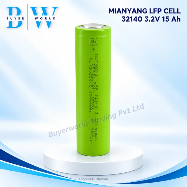 MIANYANG LFP 32140 3.2V 15 Ah ESS A Grade — Cell
