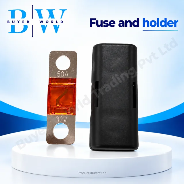 Holder with Fuse-32V/50A Small — Fuse
