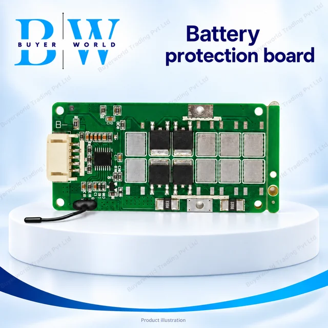 JLGW LFP 4S 10A with BAL with Connector — Battery Management System (BMS)