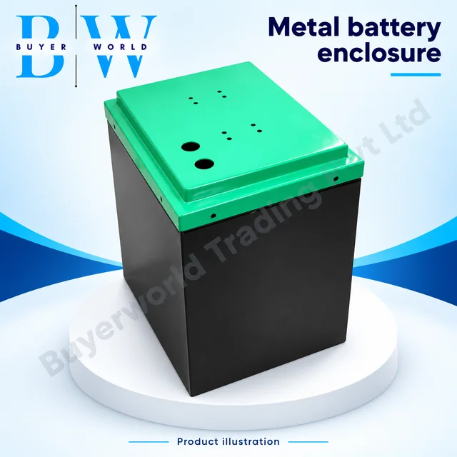 12V 100 Ah (300 × 220 × 180) (M001) — Metal Box