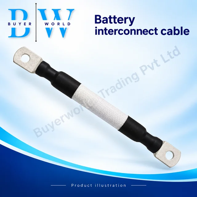 (SC25-6) with 6 AWG Wire Length 150 mm(Black) — ESS Connector