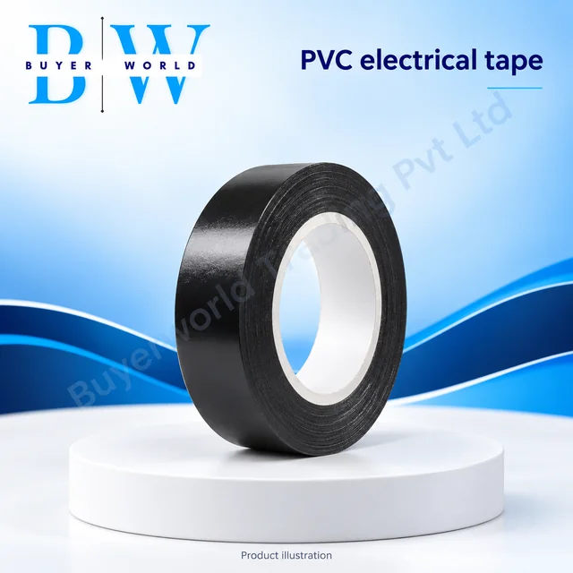 Black 3/4''X6 m — PVC Tape