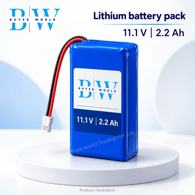 NMC 11.1V 2.2 Ah Soft Pack — Battery Pack
