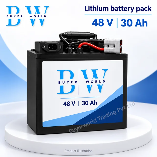 LFP 48V 30 Ah with C-BAK — Battery Pack