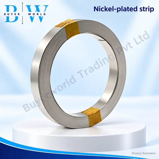 0.12 × 10 mm — Nickel-Plated Strip