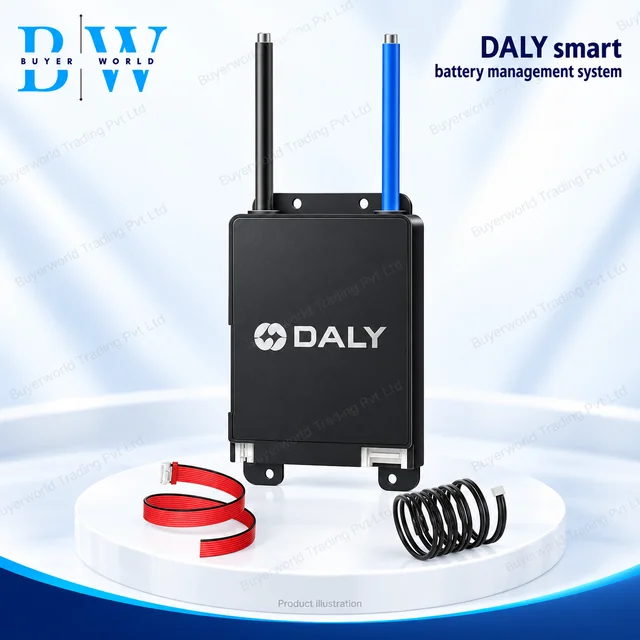 DALY Black 7-17S 60A — Smart Battery Management System (BMS)