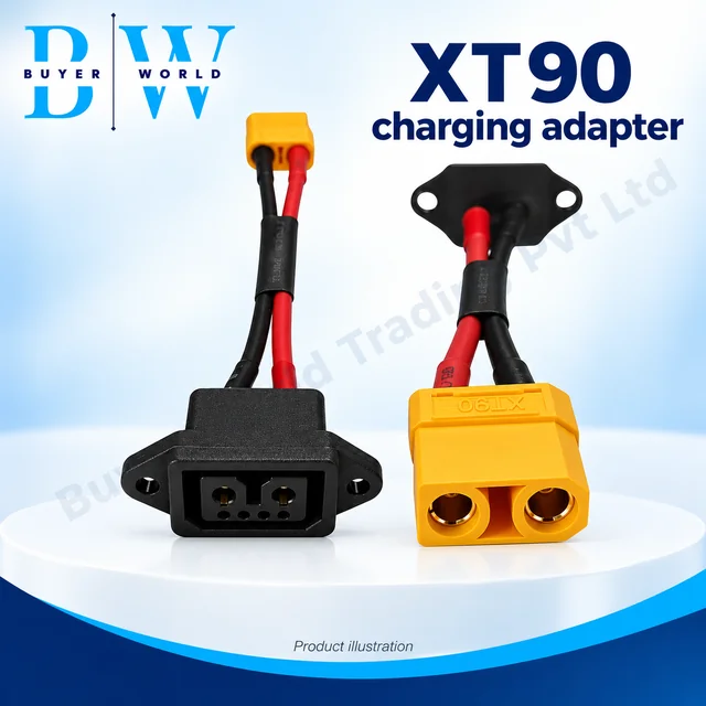 QY XT90 Male+Female with +3PIN Charging — Wire