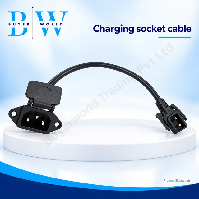 QY OKW 2 PIN Male+3 PIN — Charging Socket