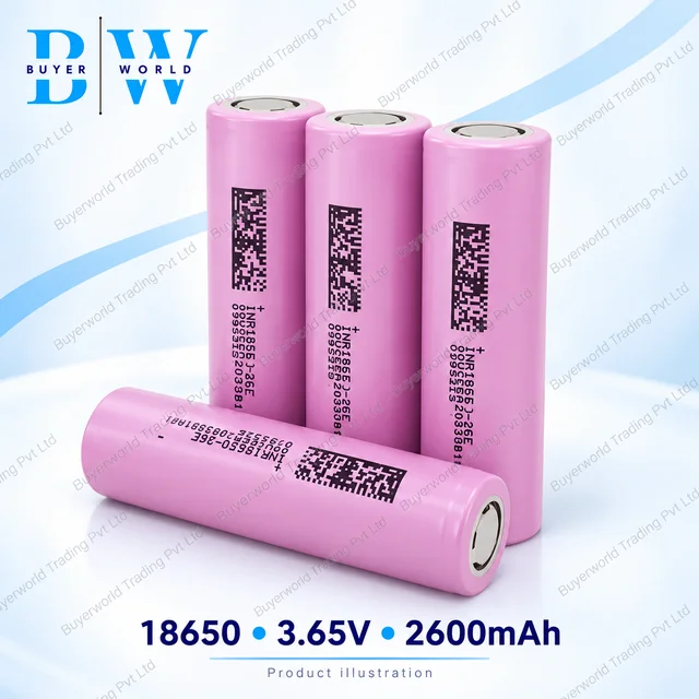 DMEGC 18650 3.65V 2600 mAh Ev Grade — Cylindrical Lithium-ion Cell