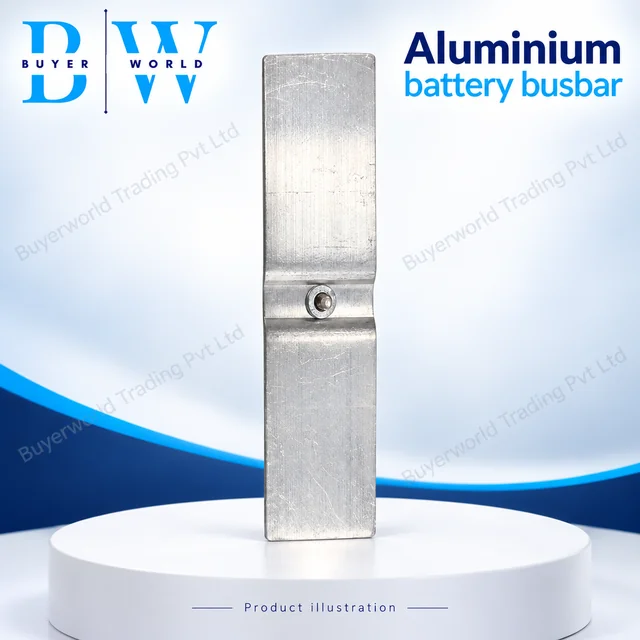 90 × 25 × 2 mm Clinch — Aluminium Bus Bar