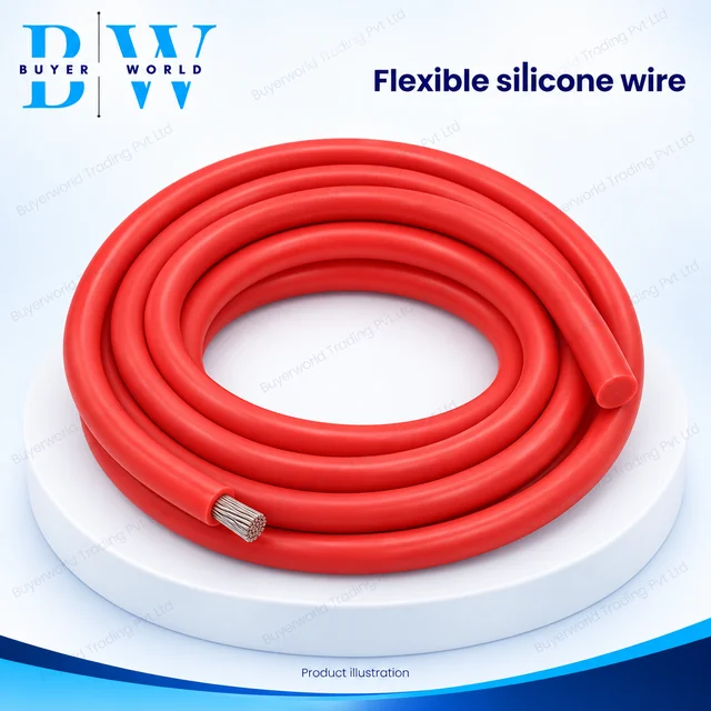 14 AWG Red — Silicone Wire