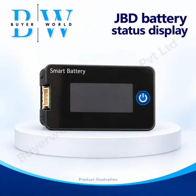JBD LCD UART Small — SOC Display