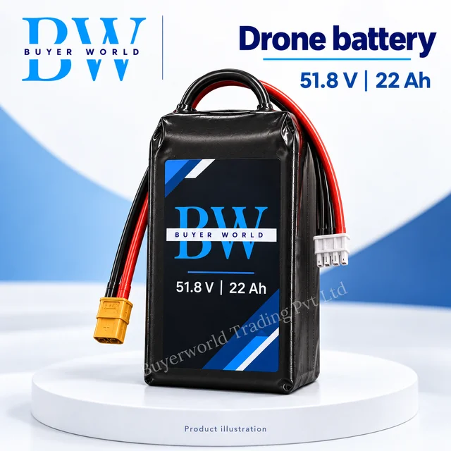 NMC 51.8V 22 Ah Drone Battery Soft Pack(without BMS) — Battery Pack