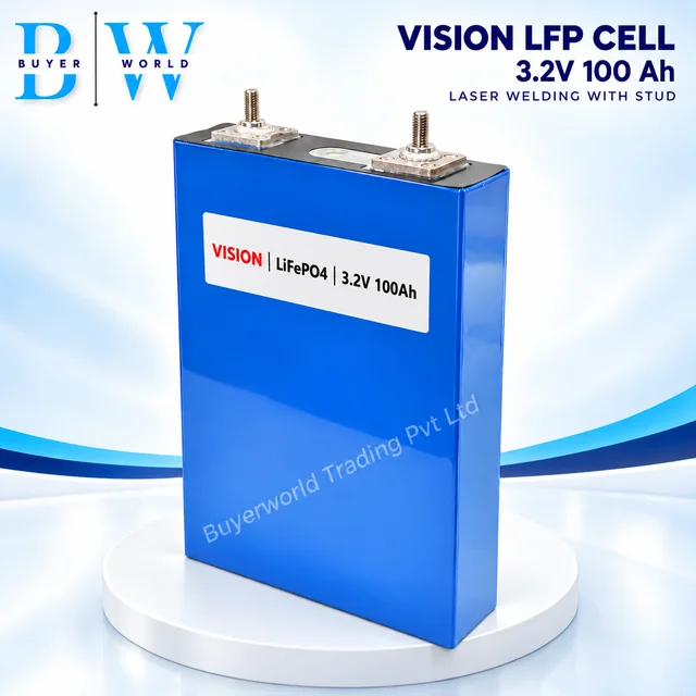 VISION LFP 3.2V 100 Ah Laser Welding with STUD — Cell