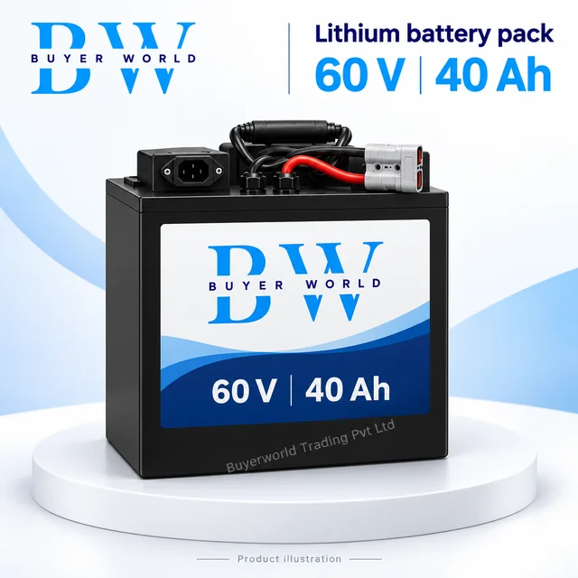 NMC 60V 40 Ah Battery — Battery Pack