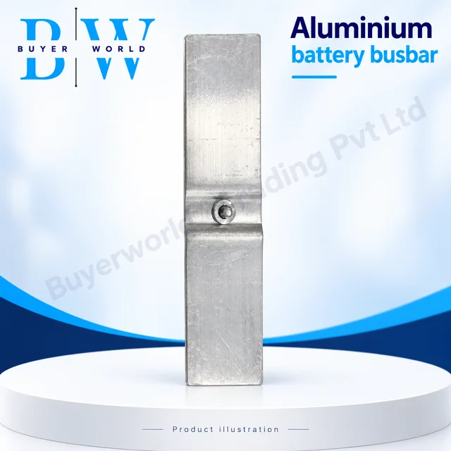 100 × 25 × 2 mm Clinch — Aluminium Bus Bar