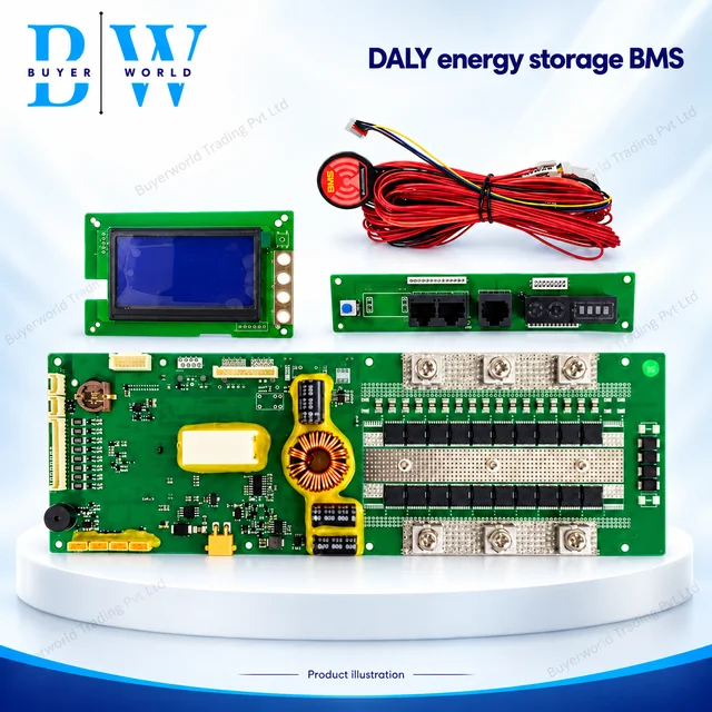 DALY 15S 100A R16L-V 3.3 — Smart ESS Battery Management System (BMS)