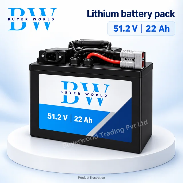 NMC 51.2V 22 Ah Battery HARD BMS — Battery Pack