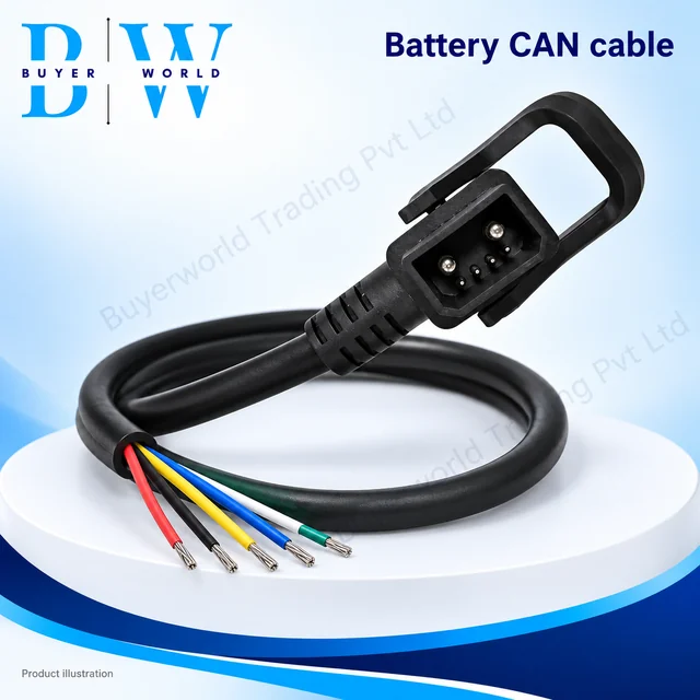 OKW 2+4 PIN Male 6 L -500 mm — Wire