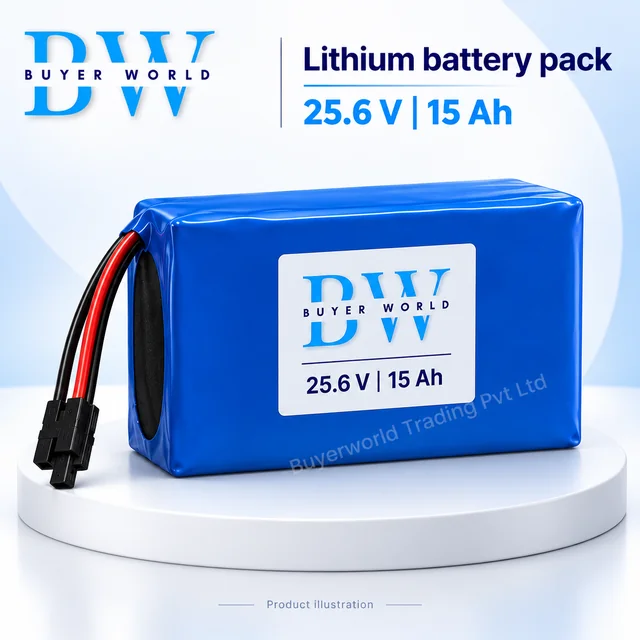 LFP 25.6V 15 Ah Soft Pack — Battery Pack