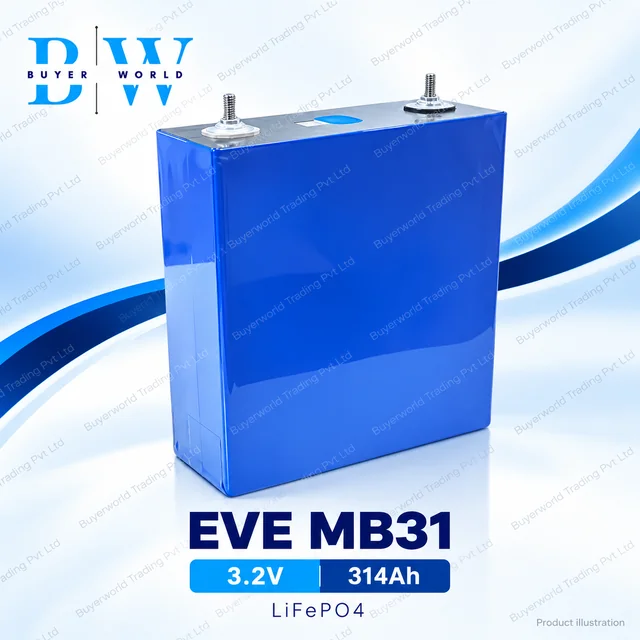 EVE MB31 3.2V 314 Ah with STUD WELD with Packing — Cell