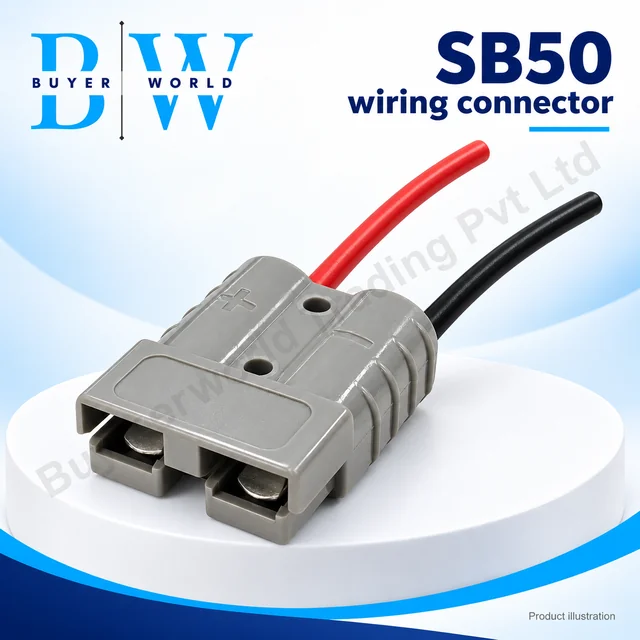 SB 50 with(12 AWG -100 mm) — Wire