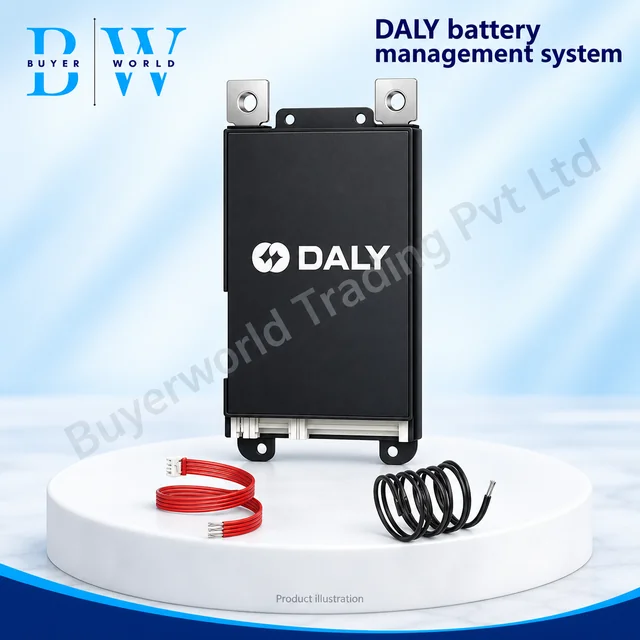 DALY Black 7-17S 80A — Smart Battery Management System (BMS)