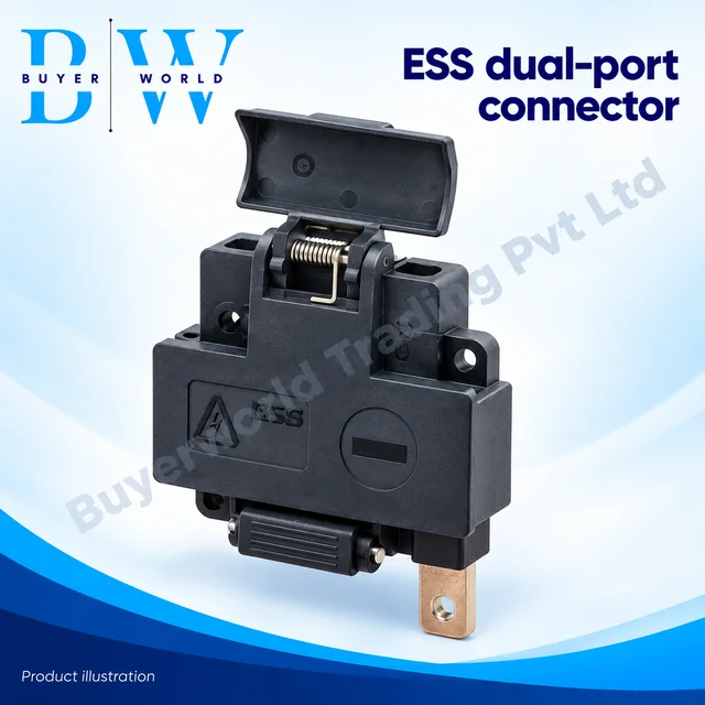 250A DUAL PORT Black — ESS Connector