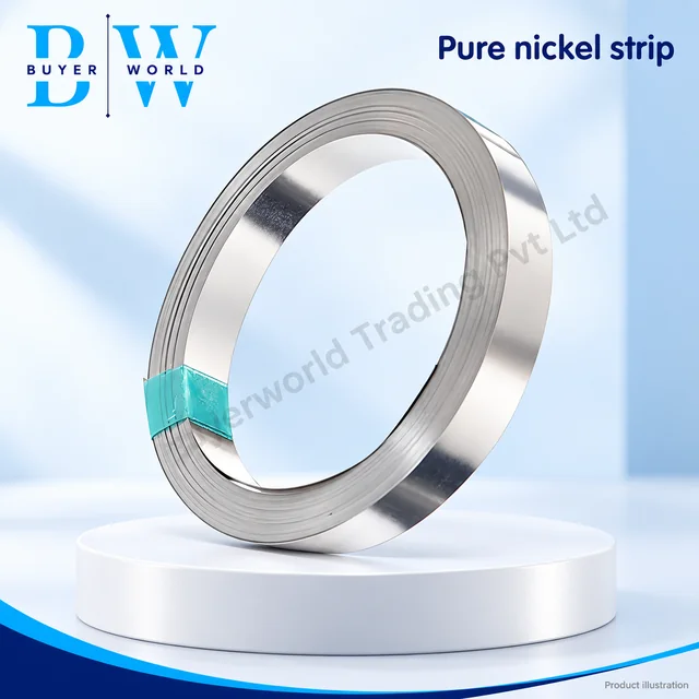 0.12 × 8 mm — Pure Nickel Strip