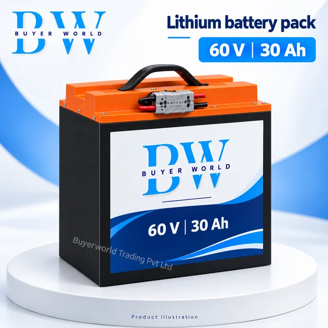 LFP 60V 30 Ah with C-BAK — Battery Pack