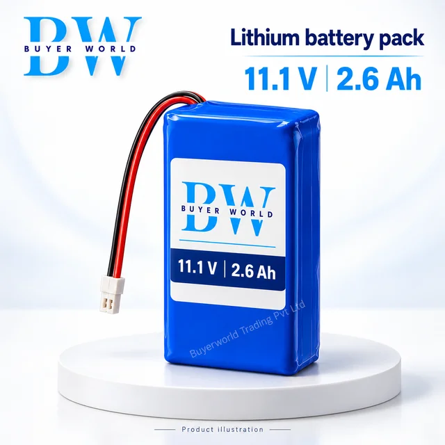 NMC 11.1V 2.6 Ah Battery — Battery Pack