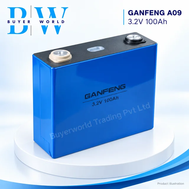 GANFENG Prismatic LFP 3.2V 100 Ah A09 5000+ Life Cycle — Cell