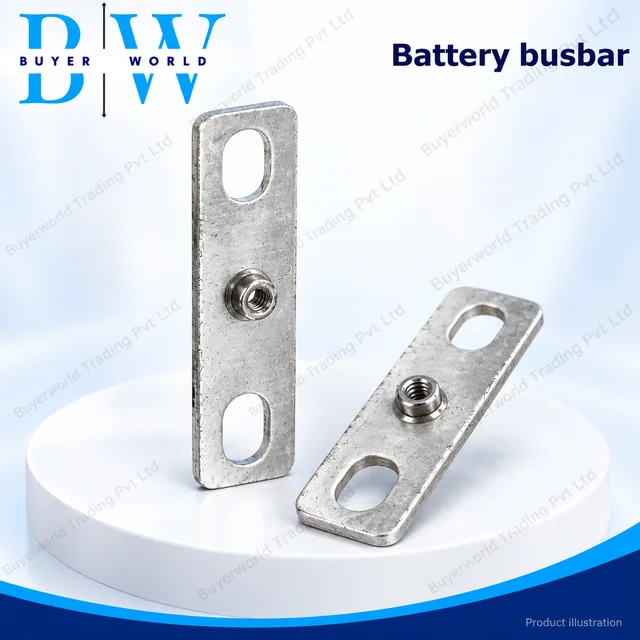 70 × 15 × 2 mm Stud — Copper Bus Bar