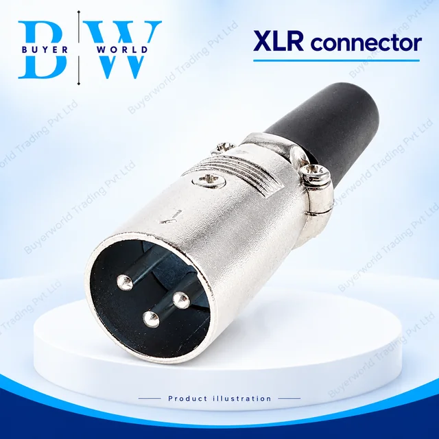 XLR 3 PIN Durbin Male — Connector