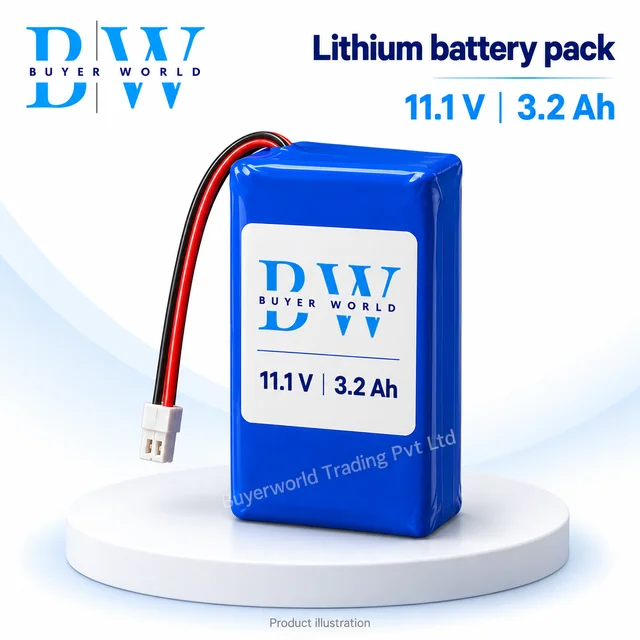 NMC 11.1V 3.2 Ah Soft Pack — Battery Pack