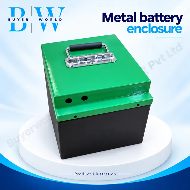 with Handle(230 × 190 × 210) — Metal Box