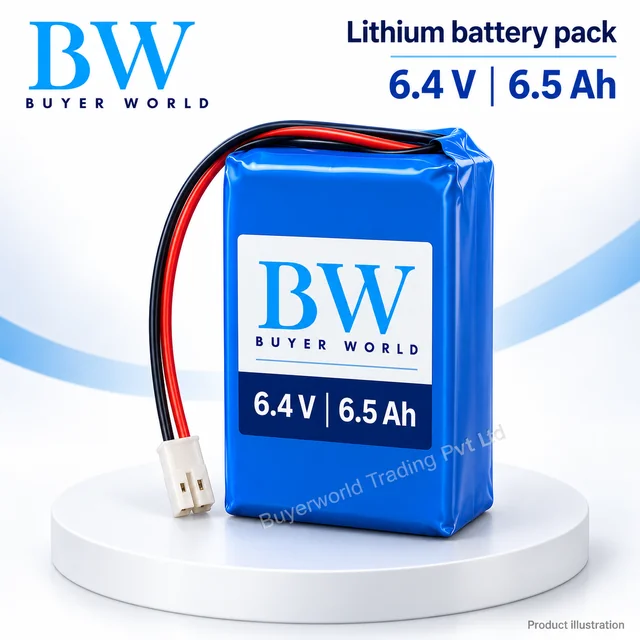 LFP 6.4V 6.5 Ah Soft Pack — Battery Pack