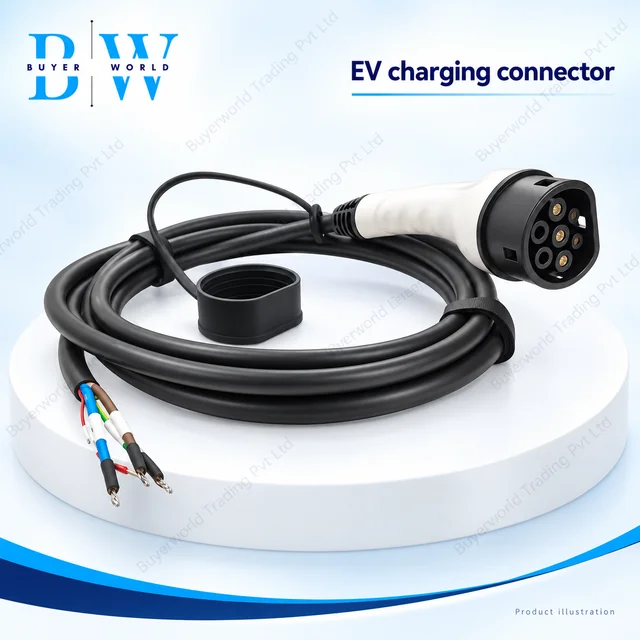 AC GUN for EV Single Phase-32A/230V/3.5MT — Connector